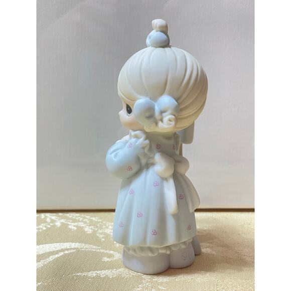 Precious Moments Figurine Sharing the Good News Together 1990 #C0111 Collectors - Picture 4 of 8